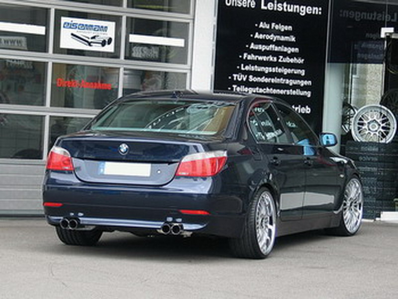 Eisenmann Duplex Einddemper 4x Ø76mm BMW E60 520i-530i (sedan) Eisenmann Duplex Einddemper 4x Ø76mm BMW E60 520i-530i (sedan)
